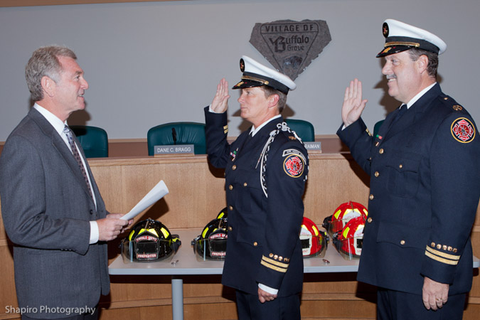 Buffalo Grove Fire department promotion ceremony 9-19-11